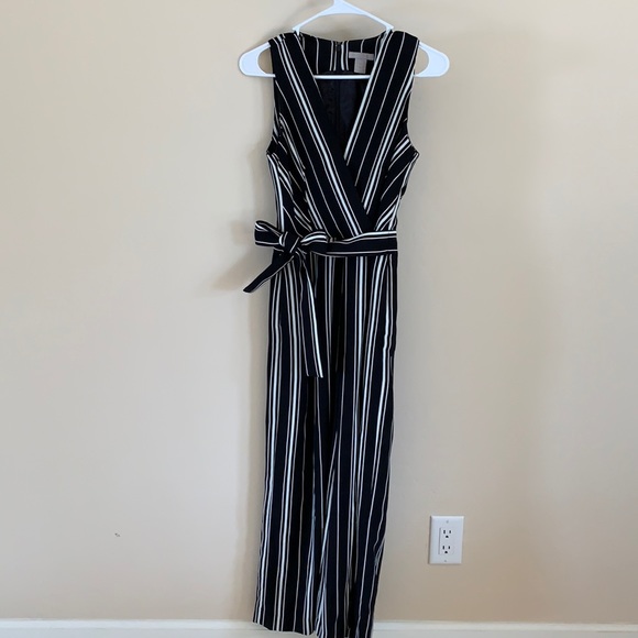 H&M  Striped Jumpsuit - Picture 2 of 6